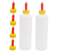ifundom 2 Sets Lamb Nursing Bottles for Newborn Animals Replaceable Milk Feeding Bottles for Goats Calves and Small Livestock Sturdy Design Easy-to-Use Features