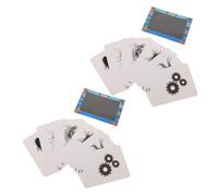 ifundom 2 Sets Raster Animation Scientific Scientific Experimental Animation Stripe Experiment Kit for Crafts for Science for Stem White Paper