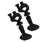ifundom 2 Sets Universal Microphone Clip Holder with Flexible Adjustment for Live Streaming and On-the-go Use