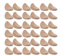 ifundom 20 Pairs Reusable Paper Pulp Shoe Trees Inserts, Boot Shaper Inserts for Women Men Size 38-40, Toe Box Crease Guard for Sneakers Leather Boots and Mules