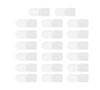 ifundom 20 Pcs Nail Polish Varnish Shield Protector Covers for DIY Nail Art Plastic Finger Tip Protectors Easy to Use for Protecting Wet Polish during Manicure