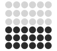 ifundom 200pcs Guitar Inlay Dot Markers for Fretboard Side Position, 6x2.5mm Acrylic Dots in White and Black, Easy Installation Enhanced Playing Accuracy, for Luthier Repair and Guitar