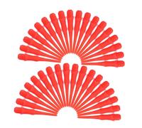 ifundom 200pcs Red Plastic Dart Tips Thread Diameter Soft Replacement Points for Electronic Darts Easy to Install Safe Soft Tip Accessories for Beginners and Experts