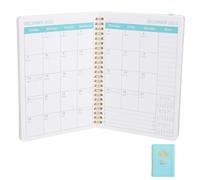 ifundom 2025-2027 Appointment Planner English Version Notepad with Comprehensive Coverage and Portable Design, Decorative Agenda Notebook Suitable for Personal and Business Use, Sleek