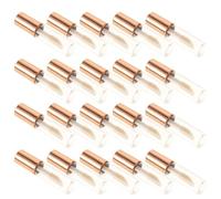 ifundom 20pcs Empty Lip Gloss Tube 1.2ml Refillable Plastic Container, Leakproof Seal, Rose Gold, for DIY Liquid Lipstick, Professional Makeup Artists
