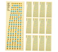 ifundom 20pcs Guitar Guide Stickers Scale Markers for Acoustic Electric Guitars Easy to Install Remove for Beginners Practicing Music Theory