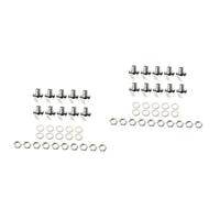 ifundom 20pcs Guitar Jack Socket Guitar Input Jack Connector Washers Nuts Chrome Plated for Live Sound Recording