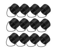 ifundom 20pcs Miniature Cauldron Candy Buckets with Handle for Halloween Decor Lightweight Portable Cauldrons for Dollhouse Fairy Garden for Party Favors and Bonfire Decoration