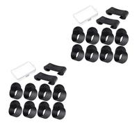 ifundom 20pcs Professional Mallet Brackets Finger Picks Case for Steel Tongue Drum Mallet Bracket Accessory Finger Pick Accessory for Drummer Playing Box Drum Kit
