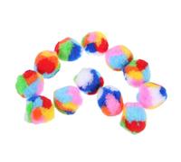 ifundom 20pcs Rainbow Cat Balls Interactive Kitten Toys Soft and Quiet PET Toy Balls for Indoor Cats and Play