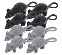 ifundom 20pcs Realistic Mice Models for Halloween Decor Creepy Rats for Haunted Houses Life-like Prank Props for Spooky Parties and Decorations