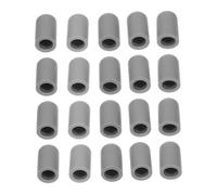 ifundom 20pcs Silicone Drumstick Caps Drum Mute Tips for Silent Practice Prolongs Service Life Instrument Accessories