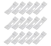ifundom 20pcs Vertical Blind Repair Clips Replacement Tabs for Window Blinds Fix Broken Slats No Drill Easy Install Fit Metal Cloth Linen