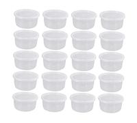 ifundom 20Pcs White Reptile Breeding Boxes Lightweight Feeding Containers for Insects Spiders Tarantulas and Pets Compact Easy Clean Enclosures for Safe Habitat