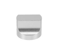 ifundom 20x15mm Brushed Silver Aluminum Control Knob for Guitar and Bass Potentiometer, Volume and Tone Adjustment Knob Compatible with Tube Amplifiers and Effect Pedals