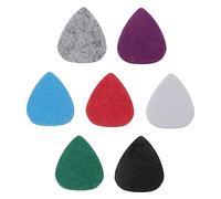 ifundom 21pcs Music Instrument Picks Felt Guitar Ukulele Plectrums Assorted Picks Comfortable Design for Beginners Pros