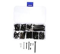 ifundom 240pcs Guitar Mounting Kit Complete Screw and Spring for Easy Installation Black Guitar Accessories for Maintenance and Care