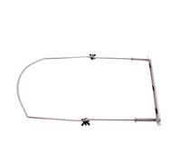 ifundom 24holes Harmonica Stand Silver Mouth Organ Holder Metal Frame Harp Rack Accessory for Playing Music