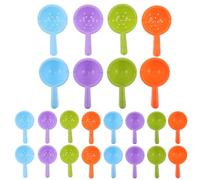 ifundom 24pcs Bath Set with Sand Shovels and Water Wheel Cups, Colorful ’s Water Play for Beach, Pool, Backyard, Sand Digging and Bath Time Fun