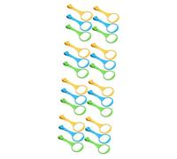 ifundom 24pcs Boy Girl Bed Pull Ring Crib Pull Ring Boy Girl Walking Assist Rattle Safe Playpen Walker