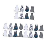 ifundom 24pcs Electric Guitar Backplate Replacement Pickguard Smooth Surface Guitar Protector for Tremolo Cavity Cover