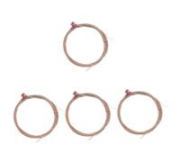ifundom 24pcs Folk Guitar Strings Acoustic Guitar Replacement Strings Metal Folk Classic Enhanced Tone Sustain