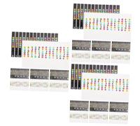 ifundom 24pcs Guitar Fretboard Stickers for Beginners Note Decals Sound Names Transparent Colors for Acoustic Electric Classical Guitars Easy to Read and