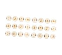 ifundom 24pcs Monthly Cards Progress Chart Newborn Photography Props Keepsake Birth Cards Boy Girl Leaves Numbers