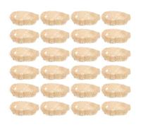 ifundom 24PCS Natural Loofah Pet Chew for Small Animals Teeth Grinding Snacks for Hamsters Chinchillas Rabbits Parrots Cage Accessories Supporting Dental Health and Enrichment