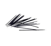 ifundom 24pcs Saxophone Pin Spring Needles for Alto Saxophone and Woodwind Instruments Black Metal Material Good Flexibility Easy to Carry and DIY Repair Accessories