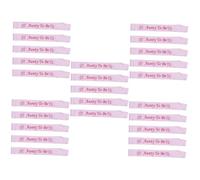 ifundom 25pcs Shower Sashes Festive Party Etiquette Bands for Celebrating Durable Cloth Letter Printing for Women at Showers