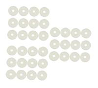 ifundom 270pcs Felt Piano Washers Piano Tuning Accessories for Key Leveling Noise Reduction and Repair Hardness High Temperature Resistant White