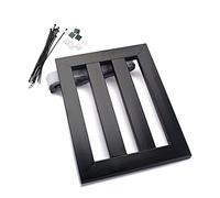 ifundom 28pcs Electric Guitar Effect Pedal Mounting Kit Includes Hook and Tape Bracket Cable Ties and Stickers for Easy Installation and Professional Setup