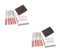 ifundom 28pcs Instrument Grinding Tool Guitar Bass and Ukulele Fret Nut Files Grinding Sponge for Polishing and Repair