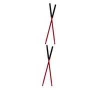 ifundom 2pairs Aluminium Alloy Anti-rust Drumsticks for Practice Dark Red Drum Sticks for Drummers for Drum Pad Exercises and Technique Improvement