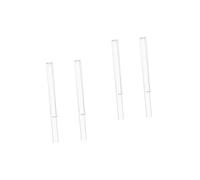 ifundom 2pairs Music Stand Page Holder Clear Acrylic Sheet Music Clips for Easy Viewing Compact Design for Musicians Transparent for Page Organization