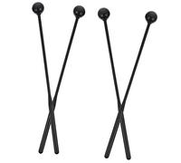 ifundom 2pairs Xylophone Mallets of Lightweight Percussion Sticks for Marimba and Glockenspiel Ergonomic Design for Comfortable to Hold and Play for Musicians and Beginners