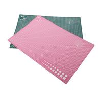 ifundom 2pcs A3 Size PVC Cutting Mat Double-Sided Self-Healing Cutting Board with Grid for Crafting, Scrapbooking, and Sewing Workstation Protection