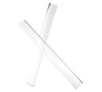 ifundom 2pcs Acrylic Clay Rolling Pins Small and Delicate Reusable Clay Roller Tools Easy to Wash Essential DIY Crafting Supplies for Pottery and Ceramic Art