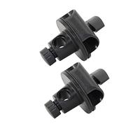 ifundom 2pcs Adjustable Microphone Cross Bar Clamps with Buckles, Universal Mic Arm Clips Compatible with Live Broadcast Tripod, Desktop Bracket Accessories for Studio and Stage Use