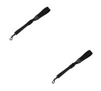 ifundom 2pcs Adjustable Saxophone Neck Strap Soft Padded Sax Belt for Alto Tenor Soprano Hook Relieves Neck Pressure Easy to Use for Musicians