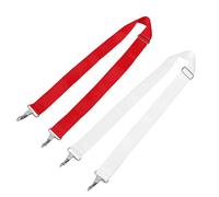 ifundom 2pcs Adjustable Snare Drum Strap with Wide Shoulder Belt and Metal Hooks Ergonomic Design for Universal Compatibility with Snare Drums for Marching Band Shows and Professional