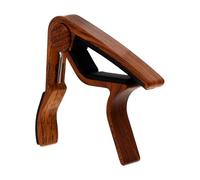 ifundom 2pcs Aluminium Alloy Guitar Capo and Clip Tuner for Ukulele Grain Design Lightweight Accessory for Beginners and Professionals Easy to Use and Install