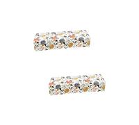 ifundom 2pcs Anti-dust Piano Keyboard Cover Elastic Cord Key Pianos Lightweight Breathable Protector for Home School and Music Classrooms