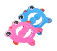 ifundom 2pcs Baby Shower Caps for Kids, Adjustable Eva Shampoo Hats with Adorable Design and Gentle Touch, for Protecting Eyes and Ears During Hair Wash