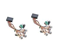 ifundom 2pcs Bass Preamp Wiring Circuits for Guitar Replacement Circuit Frequency Control and