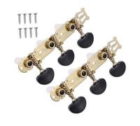 ifundom 2pcs Black Guitar Tuning Pegs for Classical Instruments Accurate Pitch Control Machine for Acoustic Guitarists