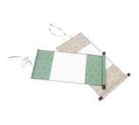 ifundom 2pcs Blank Calligraphy Scroll Paper Water-absorbing Portable Hanging Scrolls for Kanji Drawing Beginners and Advanced Calligraphers