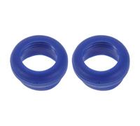 ifundom 2Pcs Blue Sbr Golf Grip Positioning Rings Anti-Slip Golf Club End Ferrules for Swing Practice and Training Aid Suitable for Skill Levels