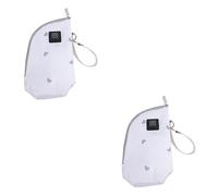 ifundom 2pcs Bottle Warmer Pouch Go Nursing Insulated Bottle Holder Automatic Temperature Control Portable Design for Breastmilk and Beverage Preservation Rainbow